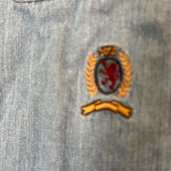 Tommy Hilfiger XL Denim Crest Shirt Vintage Y2K Style Bundle to save 20% - Picture 4 of 7